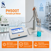 SYU PH500T pH-mètre professionnel à écran tactile, pH-mètre ORP haute précision, multiparamètre ATC, sortie numérique de laboratoire