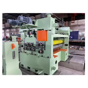 High efficient automatic Shearing cut to length and slitting line machine steel metal roll cutting line