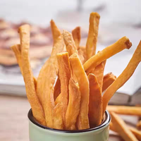 FD Zoete Aardappel Schilchips Zoet Watergeconserveerd Gezonde Smaak Klaar om te eten 50g Bulkverpakking Gedroogd Fruit Yutangyuan Merk ISO