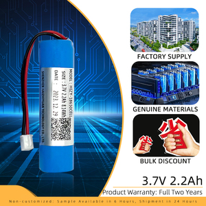 แบตเตอรี่ HIZY OEM แบบกำหนดเอง 18650 LiCoO2 Li-ion ความจุสูง 3.7V 2.2Ah ชาร์จได้ 4.2V ใช้งานได้ 500 รอบ รับประกัน 12 เดือน - Product Image 6
