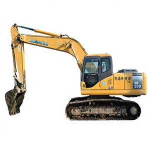 Maquinaria de Construcción Usada de Tamaño Mediano en Oferta en China, Komatsu PC200-7 de 20 Toneladas con Motor Cummins, Bomba de Caja de Cambios y Motor - Product Image 1