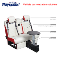 Sièges arrière en cuir personnalisés pour fourgon VIP, sièges de luxe pour voiture, chaise de capitaine pour Alphard Sprinter Toyota Hiace