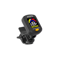AROMA AT-10A Rechargeable Color Screen Clip-on Guitar Tuner with CR2032 Battery Included