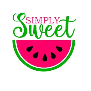 wholesale simply sweet summer watermelon DTF transfer for t-shirt