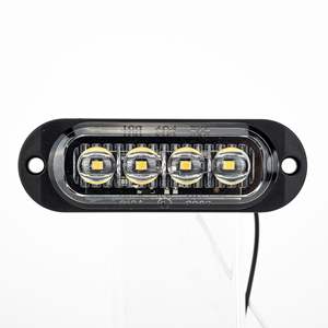 Sistemas de Iluminación Automotriz, Luces Laterales de 4 LED para Camiones, Luces de Remolque de 12-24V, Luces LED para Automóvil, Luz Universal para Camión - Product Image 3