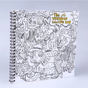 저렴한 대량 맞춤 제작 바인딩 드로잉 고품질 페인팅 컬러링 하드커버 오프셋 종이 책 소프트커버 - Product Image 1