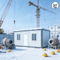 Maison Conteneur Pliable Ray-Zen de Type Z, Solution de Logement Préfabriqué Intelligent pour la Vie en Zone Éloignée