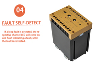 Detector de Vehículos de Doble Dirección Tenet AC 80V-240V para Entrada y Salida de Tráfico y Estacionamiento y Barrera de Acceso