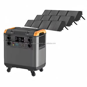 Station d'alimentation portable 5000W, générateur portable avec batterie LiFePO4, UPS IP54 pour le camping, l'alimentation de secours et les activités de plein air - Product Image 1