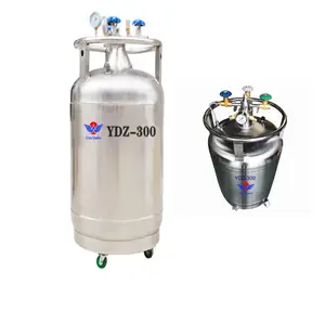 Tanque de presión de YDZ-50 de grado alimenticio, contenedor presurizado de nitrógeno líquido para máquina de helado, 50L