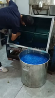 Ligne de production automatique de slime 500L avec réservoir de mélange et pétrin