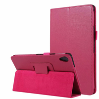 Kılıf için Lenovo Tab M8 kılıf PU deri Flip standı kapak için Lenovo Tab M8 TB-8505F TB-8505I TB-8505X 8.0 inç tablet kılıfı