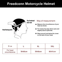 Casque de moto modulaire intégral avec interphone intégré, certifié DOT, fonction radio FM, communication entre motards à 1000 m
