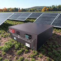 MVVTON 25.6/48V 가정용 태양광 에너지 저장 시스템 100Ah LiFePO4 배터리 5kW 파워 서버 10kW 랙 마운트 (-20-60 3000)