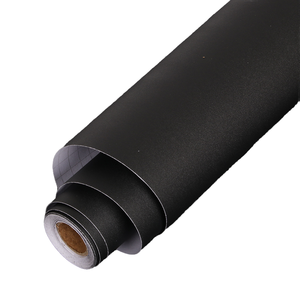 ORON DECO 黑色室内设计 3D 墙贴天花板瓷砖自粘式 PVC 即剥即贴壁纸卷，适用于家居装饰 - Product Image 1