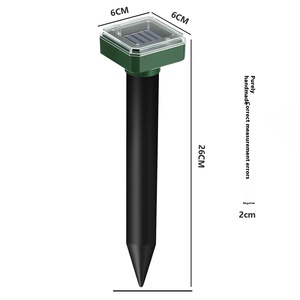 Cortile solare luce quadrata con ultrasuoni cane uccello serpente repellente per azienda agricola per mobili <span class=keywords><strong>da</strong></span> <span class=keywords><strong>campeggio</strong></span> all'aperto - Product Image 2