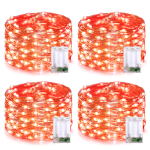 Guirlandes lumineuses de Noël multicolores à brancher, lumières LED scintillantes pour arbre de Noël, différentes options de minuterie et fonction mémoire - Product Image 5