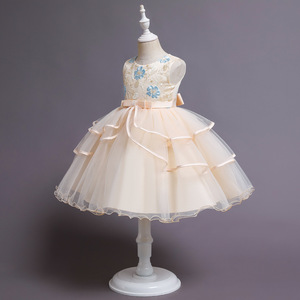 Ropa Infantil de Alta Calidad, Vestido de Gasa para Niñas, Vestidos de Princesa de Una Pieza para Fiestas Infantiles - Product Image 6