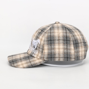 BSCI OEM bán buôn tùy chỉnh chất lượng cao Thêu Logo 6 Bảng điều chỉnh thể thao CHA hat, checke len gorras, Mens hợp thời trang Mũ bóng chày - Product Image 3