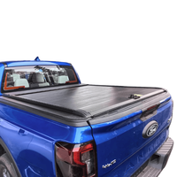Accessoires 4x4, couvre-caisse de camionnette Chevrolet en aluminium, imperméable, pliable, électrique, type rigide, couvre-caisse rétractable