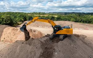 高品质全新42.5吨履带式挖掘机，型号942F，铲斗容量2.2立方米，功率294千瓦。 - Product Image 6