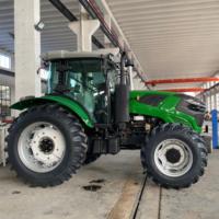 Tracteur agricole 4x4 de 210 CV à transmission par engrenages, haute productivité, avec moteur de pompe, nouveau modèle, le plus vendu en Chine