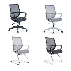 Cadeira de treinamento de computador, cadeira de escritório de alta qualidade com apoio para braço para estação de trabalho de escritório