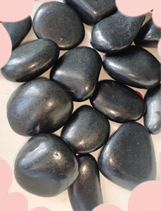 Chất Lượng Cao Hiện Đại Phong Cách Màu Đen Đá Tự Nhiên Sỏi Trắng Đá Sỏi Cho Sân Vườn Đường Thiết Kế - Product Image 6