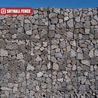 Boîtes et paniers galvanisés hexagonalement tissés de Gabion de grillage pour des murs de soutènement