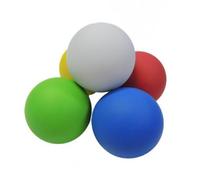 Ballon rebondissant en caoutchouc à logo personnalisé, creux, à rebond élevé, pour le racquetball, le handball et le squash