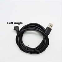 Cable Micro USB Personalizado de 90 Grados, Derecho/Izquierdo, 0.25m/0.5m/1m/1.5m/2m/3m, con Corte en Ángulo, Blindaje Trenzado, USB 2.0 Macho para Computadora