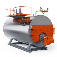 Chaudière à vapeur industrielle au diesel, au fioul, au gaz naturel ou au GPL de 1 tonne, 1,5 tonne, 2 tonnes, 3 tonnes, 4 tonnes, 5 tonnes, 6 tonnes, 8 tonnes, 10 tonnes, 12 tonnes, 15 tonnes, 20 tonnes