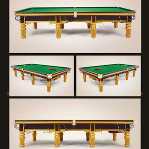 <span class=keywords><strong>Table</strong></span> de billard <span class=keywords><strong>Star</strong></span> en bois massif avec coussins en pierre, <span class=keywords><strong>table</strong></span> d'entraînement de 12 pieds pour billard - Product Image 3