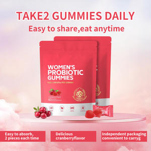 Gummies Probiotiques OEM/ODM à la Canneberge pour Femmes – Améliore la Densité Osseuse – <span class=keywords><strong>5</strong></span> Milliards d'UFC par Portion – Sachet de 3g – 60 Unités - Product Image 3