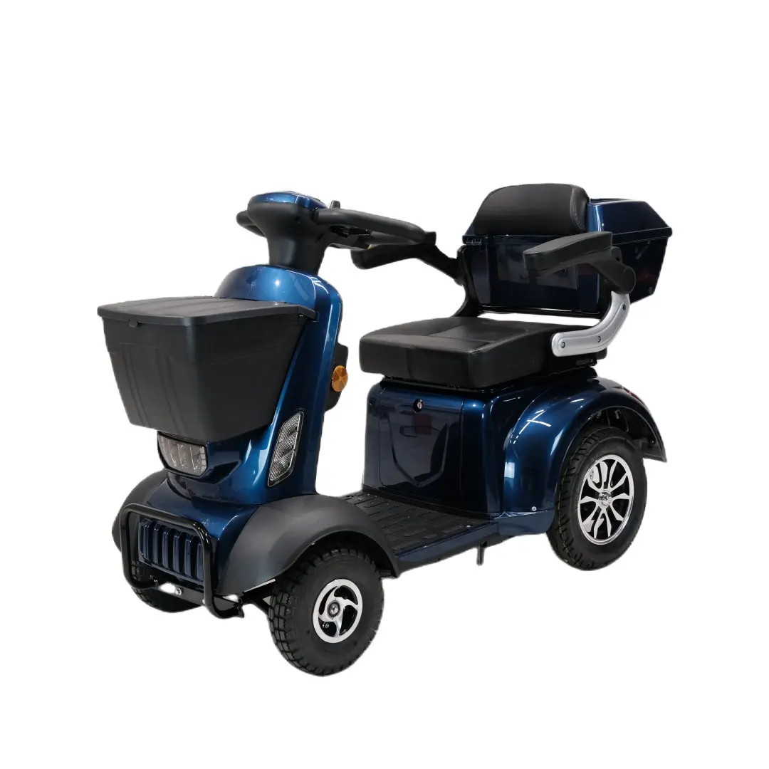 Grande sedile 500W 48V motore quattro ruote moto elettrica velocità 15 km/h 25 km/h per adulti