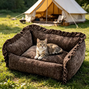 Cama para Perro, Universal para las Cuatro Estaciones, Desmontable y Lavable, Cama para Perro Pequeño, <span class=keywords><strong>Bibi</strong></span> Teddy, Cama para Dormir en Invierno - Product Image 6