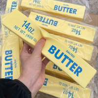 Bâtonnets de beurre à texture réaliste, conformes aux normes de sécurité, jouets anti-stress moelleux, fournisseur en gros direct usine