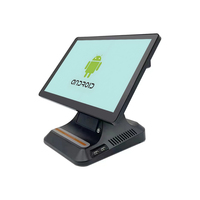 Système de point de vente tactile plat RUINAI RN-D12 15 pouces avec Wi-Fi 6, écran tactile capacitif, système d'exploitation Windows/Android, caisse enregistreuse pour restaurant 1
