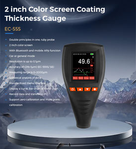 EC-555 цифровой измеритель толщины покрытия автомобильной краски с функцией Bluetooth и приложения - Product Image 6