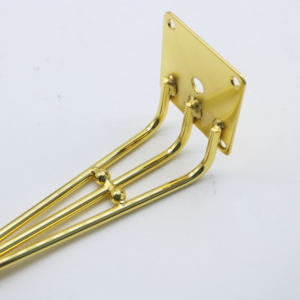 Nuovi Arrivi: Gambe per Divano Letto in Metallo Cromato Color Oro, Stabili, per Mobili da Soggiorno e Camera da Letto - Product Image 6