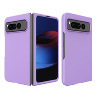 Anti-choc et anti-chute Pc + Tpu matériau de qualité pour Google Pixel fold Case Candy colour coque de protection