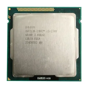 Đối với Intel Core i5 2300 LGA 1155 CPU Bộ vi xử lý 2.8GHz 5Gt/S 6Mb L3 ổ cắm 1155