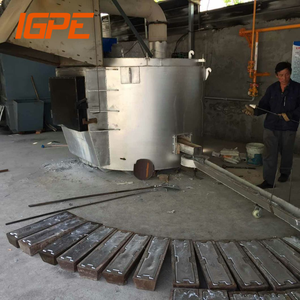 Nouvelle ligne de production automatique de coulée continue de la machine de coulée de lingots d'aluminium pour les usines de recyclage de métaux - Product Image 6