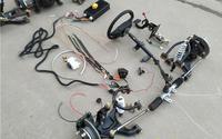 Roues UTV Quad 4 places Remorque à bois Tondeuse électrique Adulte Essieux de moteur Construisez vos propres kits ATV