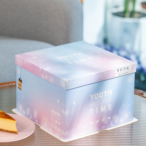 Bán buôn biểu tượng tùy chỉnh sang trọng tiệc cưới hộp bánh nướng bánh sinh nhật bao bì - Product Image 1