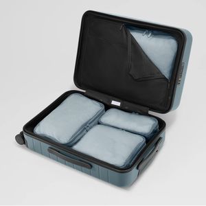 Bolsas Organizadoras <span class=keywords><strong>de</strong></span> Equipaje Ecológicas, Duraderas, Reciclables, Ligeras, Impermeables, Juego <span class=keywords><strong>de</strong></span> 4 Cubos <span class=keywords><strong>de</strong></span> Compresión para Empacar - Product Image 3