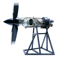 Moteur turbopropulseur léger de 293 kg, classe 1200 kW, avec configuration de sortie arrière