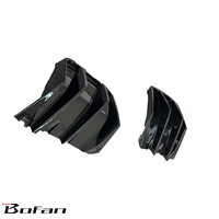 Lèvre de diffuseur arrière noir brillant de haute qualité pour Corvette C7 2014-2019