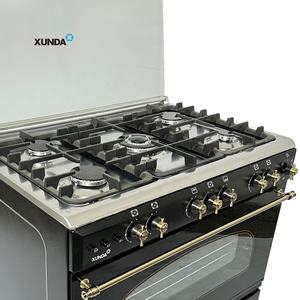Xunda fours encastrés à rôtir sur pied <span class=keywords><strong>four</strong></span> <span class=keywords><strong>combiné</strong></span> acier inoxydable 5 brûleurs cuisinière à gaz avec <span class=keywords><strong>four</strong></span> - Product Image 5