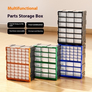 Choice Fun Multi-Grid Plastic PP Caja de herramientas apilable Organizador de oficina rectangular <span class=keywords><strong>para</strong></span> <span class=keywords><strong>almacenar</strong></span> convenientemente <span class=keywords><strong>tornillos</strong></span> y hardware - Product Image 1